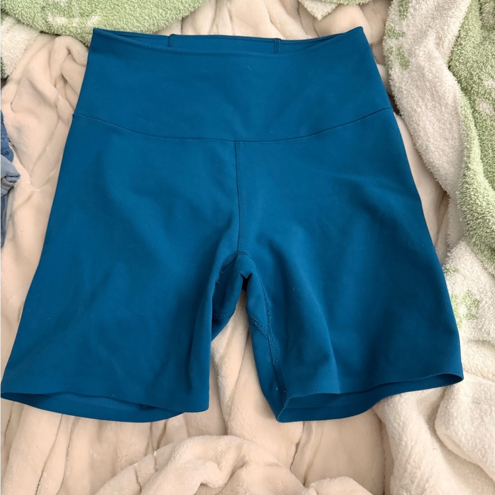 UNIQLO Blue biker shorts size small